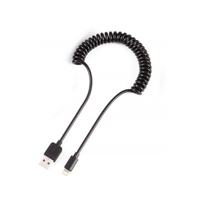 

Charger Cable Certified Coiled Cable for iPhone