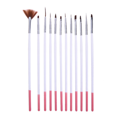 

12pcs Nail Art Design Dotting Painting Drawing Pen Polish Brush Set