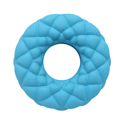 

Pet Leaking Food Toy Small Dog Playing Molar Toy Leak Food Teeth Training Products Donut Shaped IQ Training Feeder For Puppy Dog