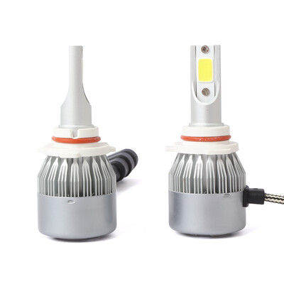 

9005 C6S 2PCS Led Cob LED Chip Car Headlamp 36W 6500k White Light 8000LM Car Bulb Fog Light