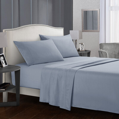 

Toponeto Bed Sheet Set Super Soft Microfiber Luxury Sheets 16 Inch Deep Pocket Wrinkle An