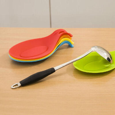 

Spatula Tool Spoon Mat Eggbeater Kitchen Gadget Dish Holder Silicone Pad