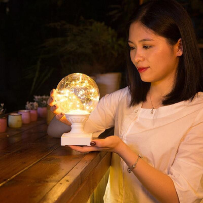 

Amazon explosions fire tree silver flower night light romantic LED bedside bedroom lamp home decoration small table lamp