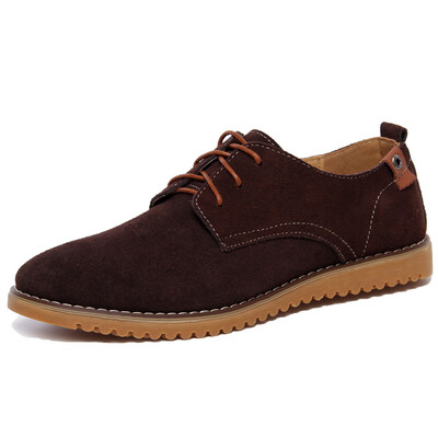 

Autumn&winter new large size mens matte suede shoes England leisure foreign trade increase 45 46 yards mens shoes tide