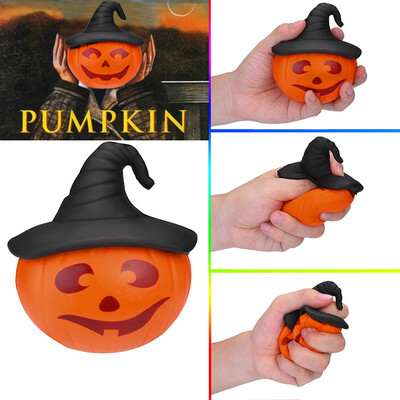 

Tailored Halloween Pumpkin Squishies Slow Rising Kids Toys Stress Relief Toys Hop Props