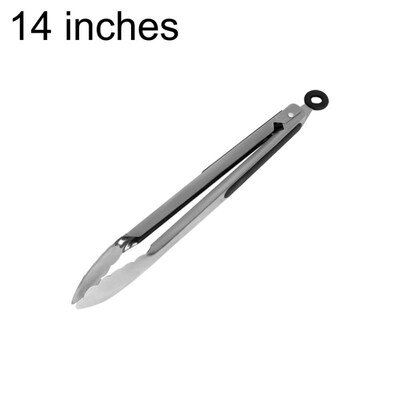 

9121616inch Stainless Steel BBQ Tongs Kitchen Food Salad Buffet Grill Clip