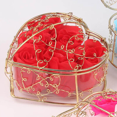 

Valentine s Day Gift 6 Pcs Rose Flower Bath Shower Soap Scented Wedding Decor
