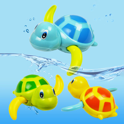 

Gobestart 3Pcs Swimming Turtle Clockwork Toys Bathroom Toys Bathroom Toy Set For Baby