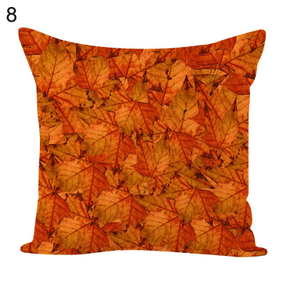 

Maple Leaves Square Throw Pillow Case Cushion Cover Home Sofa Bed Car Decor