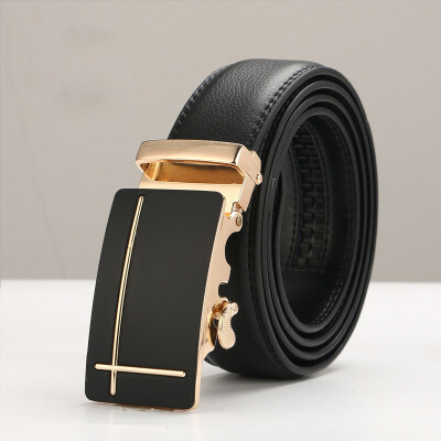 

New Arrival Genuine Leather Belts For Men Automatic Male Belts high quality automatic buckle belts silver gold