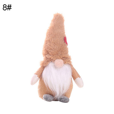 

1Pc Swedish Santa Gnome Plush Doll Handmade Christmas Home Tree Decor Kids Gift