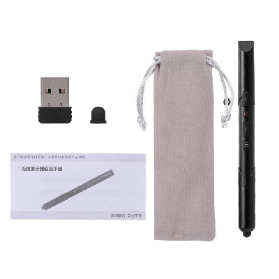 

24GHz Wireless Presenter Presentation Red Light Pointer Pen PPT Clicker USB Remote Control for Meeting Teaching Lecture