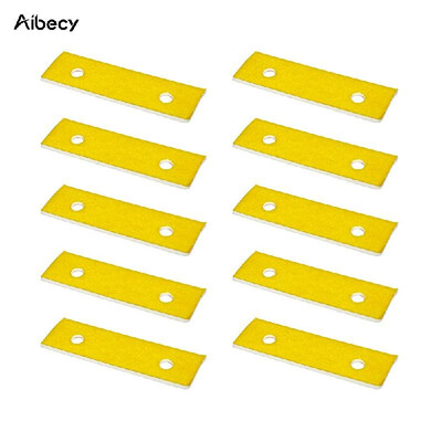

Aibecy 10PCS 2mm Thick Heating Block Cotton High Temperature Resistant for Makerbot Ultimaker 3D Printer Hotend Nozzle Heat Insula