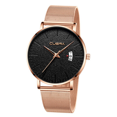 

Gobestart Luxury Watches Quartz Watch Stainless Steel Dial Casual Bracele Watch