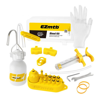 

New Hot Bicycle Hydraulic Brake Bleed Tool Kit Series Disc Brake System Use Mineral Oil Brake Funnel Set Bike Brake Repair Tools