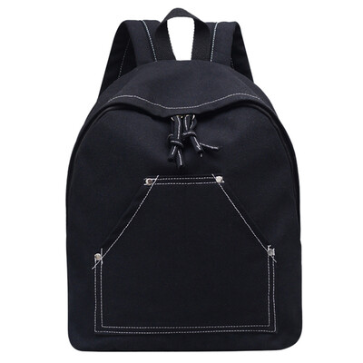 

Tailored Women Canvas Backpack Simple Fashion Backpack Female Travel Bag Student Bag