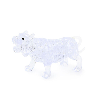 

Gotoamei 3D Crystal Puzzle Cute Tiger Model DIY Gadget Blocks Building Toy Gift
