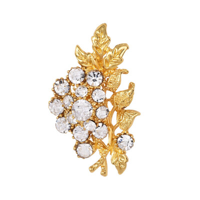 

Gold Simple Jewelry Pins Individual Brooches Shape for Crystal Wedding Pins Brooches