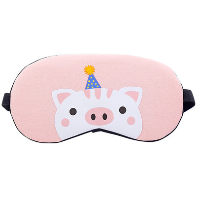

Toponeto Sleep Eye Mask Shade Nap Cover Blindfold Padded Shade Cover Travel Relax Aid