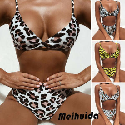 

Women Summer Swimwear Bikini Set Push-up Padded Bra Bathing Suit Swimsuit