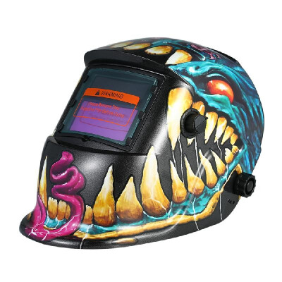 

Industrial Welding Helmet Solar Power Auto Darkening Welding Helmet TIG MIG with Adjustable Head Band