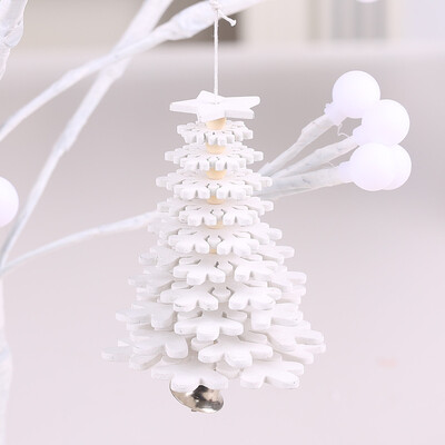 

Tailored Christmas Tree Wooden Hanging Pendant Store Door Ornament Xmas Home Decor