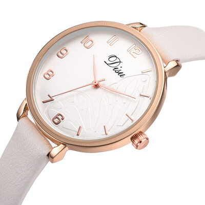 

RM Luxury Fashion Lady Leather Belt Watch Butterfly Analog Quartz Watch