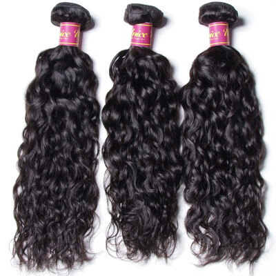 

UNice 2-day delivery 8A Indian Water Wave Virgin Human Hair 3 Bundles 300g