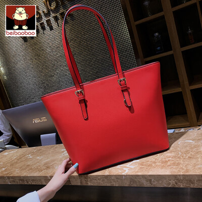 

Single shoulder large bag woman 2019 new Korean version leisure 100 lap handbag simple large capacity Tote bag