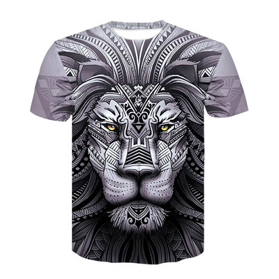 

Mens T-Shirt Printed Short Sleeve Tee Tops Slim Fit Crew Neck Shirts Pullover