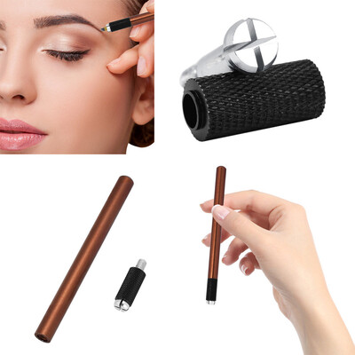 

〖Follure〗Permanent Makeup Eyebrow Tattoo Manual Pen Pencil Microblading Tattoo Machine