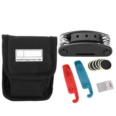 

Greensen DUUTI Portable Tire Self-Adhesive Puncture Repair Patch Multi-function Tools Kit