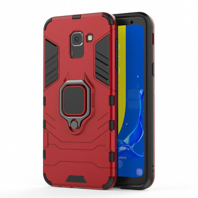 

Ring Case Car Holder Phone Case for Samsung Galaxy J6 2018 SM-J600F J600G J4 2018 J400F Case Cover Etui Fundas Capa Coque
