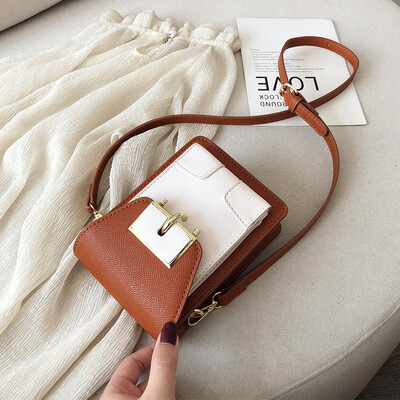 

Mini bag handbag 2019 new fashion retro mobile phone bag wild foreign shoulder bag ins Messenger bag