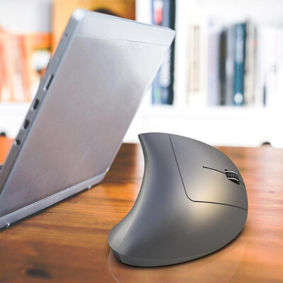 

HXSJ T29 Wireless Bluetooth Vertical Mouse Ergonomic Design Mouse for PC