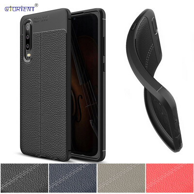 

Soft Phone Case Huawei P30 ELE-L09 Armor Bumper Case Huawei P30 ELE-L29 ELE L09 Silicone TPU Cover