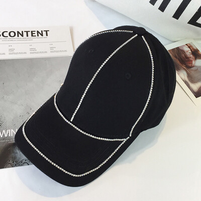 

The female summer Korean leisure trend baseball cap student street personality with a curved eave shading male hat wholesale