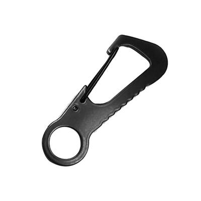 

Outdoor Climbing Carabiner D Carabiner Bottle Opener Keychain EDC Tools