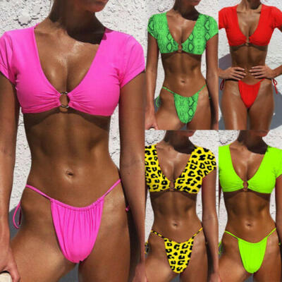 

New Fashion Womens Sexy Bikini Padded Bandage Swimsuit Swimwear Bathing Suit