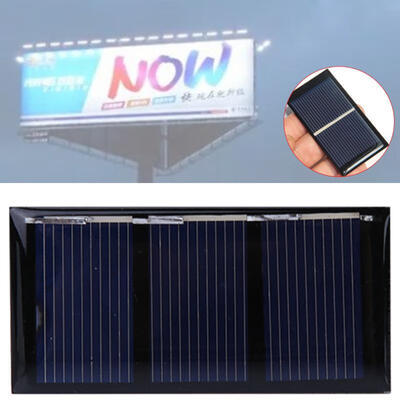 

Greensen 02W15V Mini Solar Panel Battery Charger Polycrystalline Silicon Outdoor Charging Power Supply