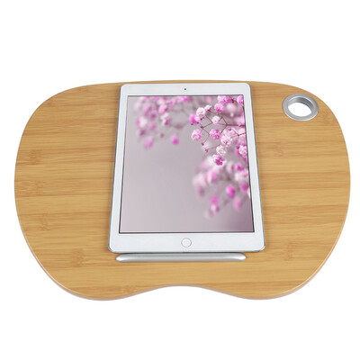 

Portable Laptop Lap Desk for Adults Kids Travel Home Office Recliner Lap Desk Pillow Cushion Tablet Notebook Computer Stand Table