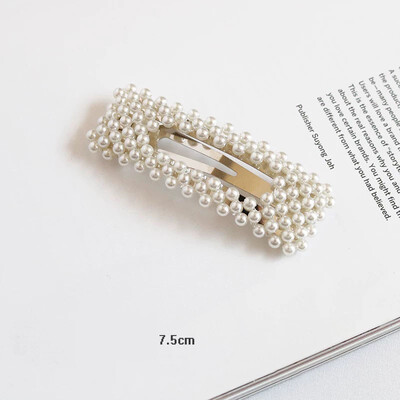 

Ins Fashion Pearl Hairpin Headwear Hair Clips for Women Temperament Elegant Sweet Hairpin Hair Styling Accessories Hair Pins