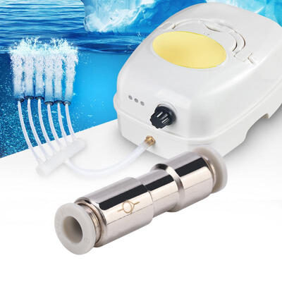 

Greensen Air Tight Quick Connect Check Valve Water Reverse Air Pipe Connector for CO2 Atomizer