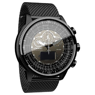 

Lokmat MOKA Smart Watch Sport Band Fitness Tracker Heart Rate Calories Sensor BT Pedometers Information Reminder Digital Men Clock