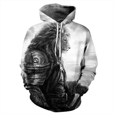 

Men Horror Clown Autumn Drawstring 3D Printed Hoodies Men Women Couple Hoodies 3D Print Hoody Casual