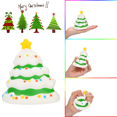 

YIWULAChristmas Tree Scented Squishies Slow Rising Kids Toys Stress Relief Toys Props