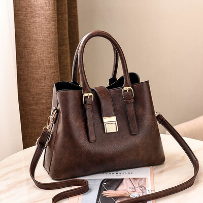

Female bag 2019 spring Europe&the United States new ladies big bag large capacity PU leather shoulder bag handbag