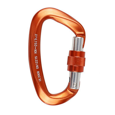 

25KN Climbing Buckle Security Safety Master Lock Outdoor Rock Climbing