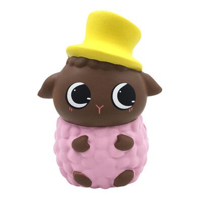 

Gotoamei Christmas Kawaii Cute Sheep Slow Rising Squeeze Toy Collection Cure Gift