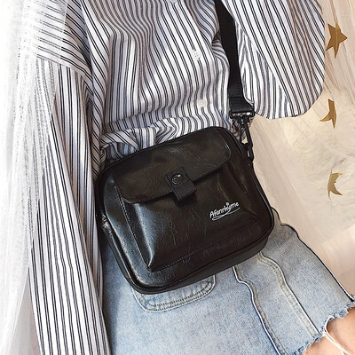 

New small bag casual Messenger bag fashion handbag 2019 wild ins girls simple shoulder bag female bag